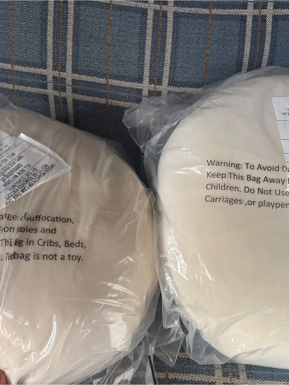 Threshold Velvet Pumpkin Accent Pillows - Cream